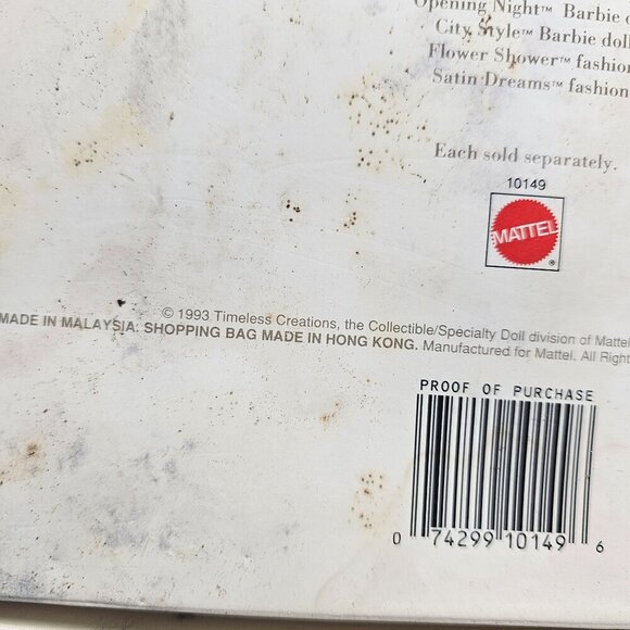 City Style Barbie Doll In Original Box European Haute Couture READ ME - Picture 10 of 11